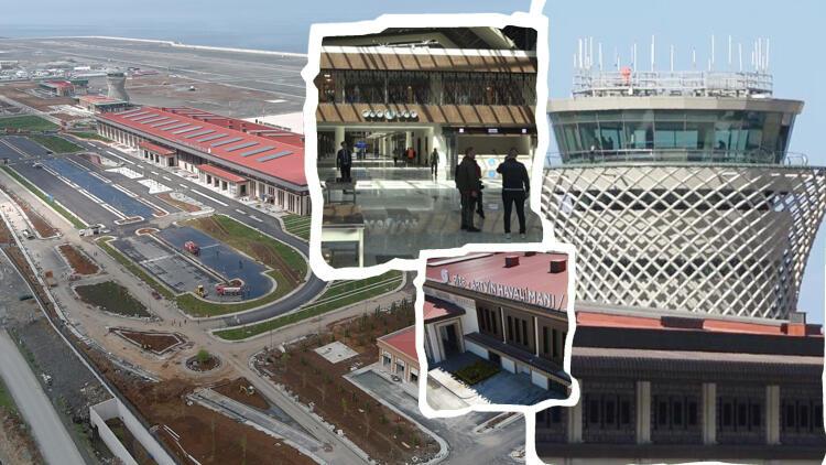 Dev projede son nokta Rize-Artvin Havalimanı açıldı... İşte özellikleri