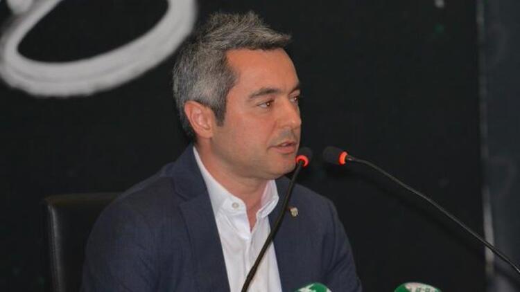 Bursaspor Başkanı Banaz, kulübün borcunu açıkladı Bu borç takım düşse de var, kalsa da var...