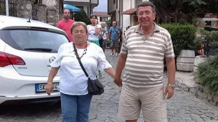 Emekli öğretmen çift, oğullarını ziyarete giderken kazada hayatını kaybetti