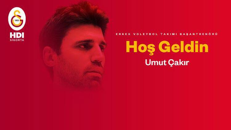 Galatasaray Erkek Voleybol Takımının yeni hocası Umut Çakır oldu
