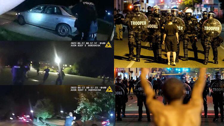 ABDyi ayağa kaldıran video Siyahi adam polis tarafından 60 kez vuruldu