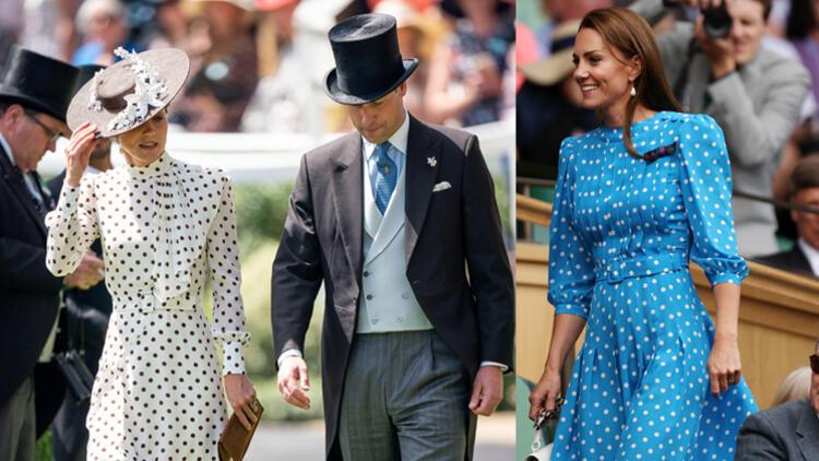 Kate Middleton tepeden tırnağa eskileri giydi