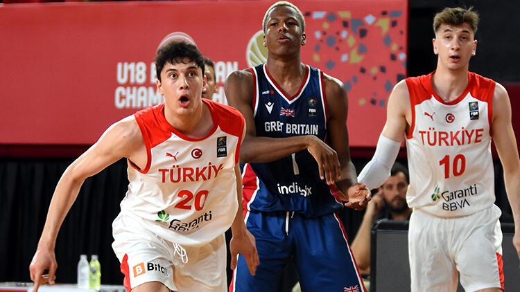 U18 Milli Takım, FIBA Avrupa Şampiyonasında çeyrek finalde