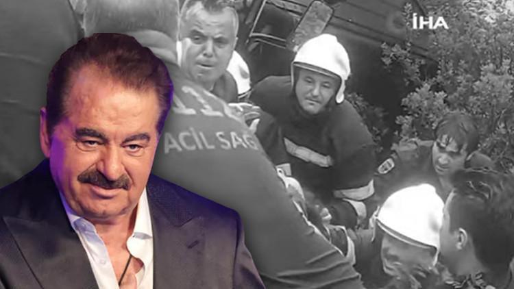 Son dakika... İbrahim Tatlıses, Bodrum'da trafik kazası geçirdi