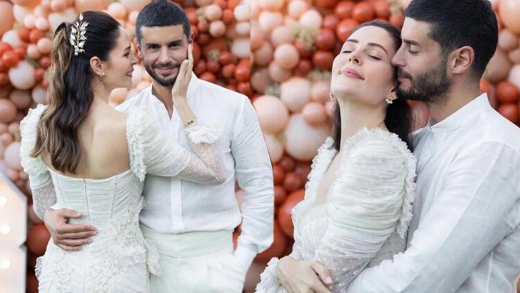 Yıldız Çağrı Atiksoy ile Berk Oktay evlendi... İşte nikahtan ilk fotoğraf! - Son Dakika Magazin Haberleri