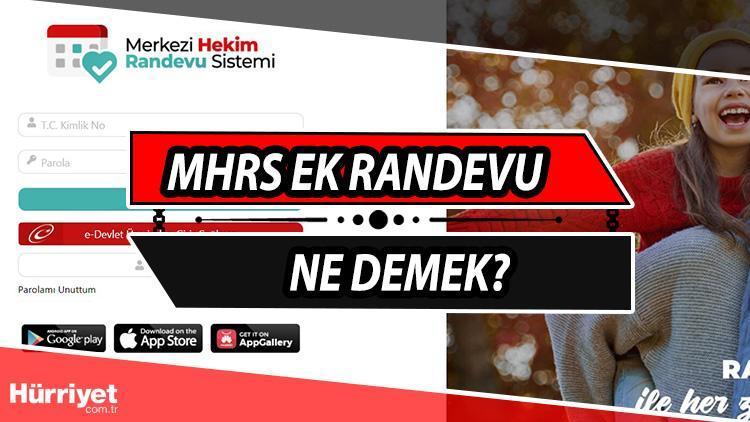 MHRS Ek Randevu Nedir, Ne Demek? Hastane Randevusu Alacaklar Için Yeni ...