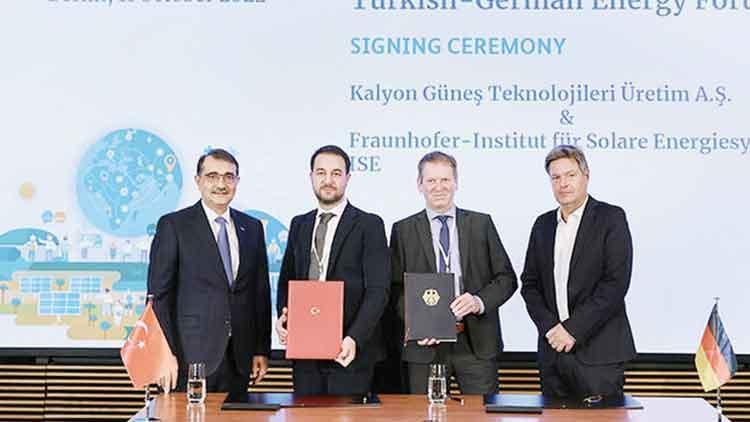 Kalyon Enerji ile Fraunhofer Enstitüsü’nden iş birliği Kalyon Enerji ile Fraunhofer Enstitüsü’nden iş birliği