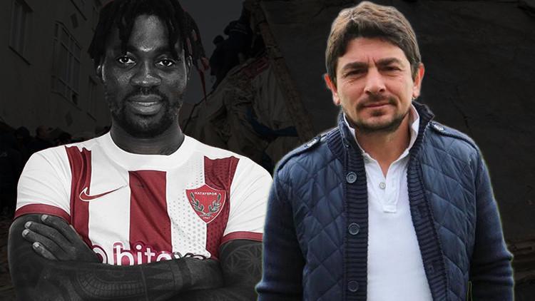 Hataysporda Christian Atsu ve Taner Savut depremde enkaz altında kaldı Takımdan son dakika bilgileri...