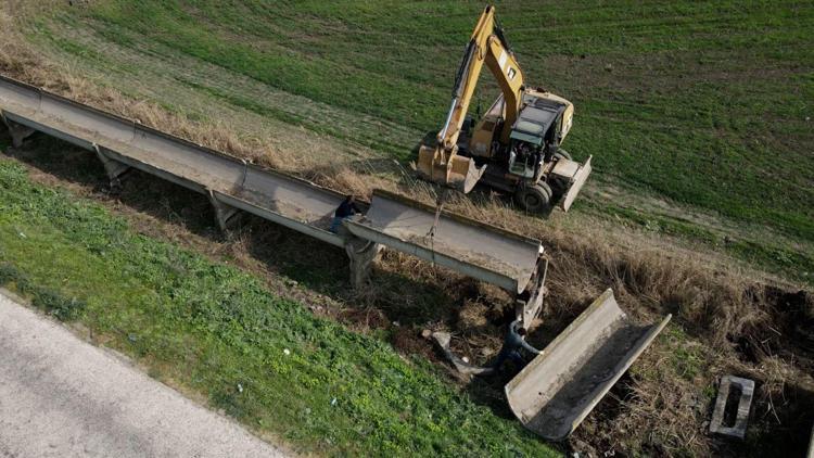 Kahramanmaraş merkezli depremlerde hasar gören sulama altyapılarının onarımı tamamlanıyor