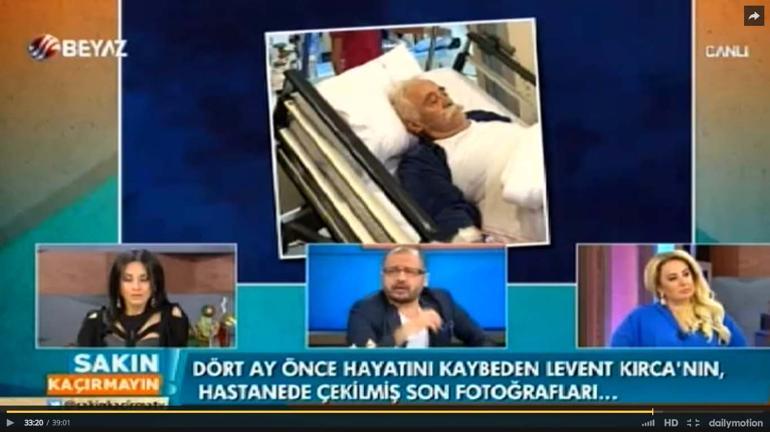 Levent Kirca Nin Hastanede Cekilmis Son Fotografi Levent Kirca Nin Hastanede Cekilmis Son Fotografi