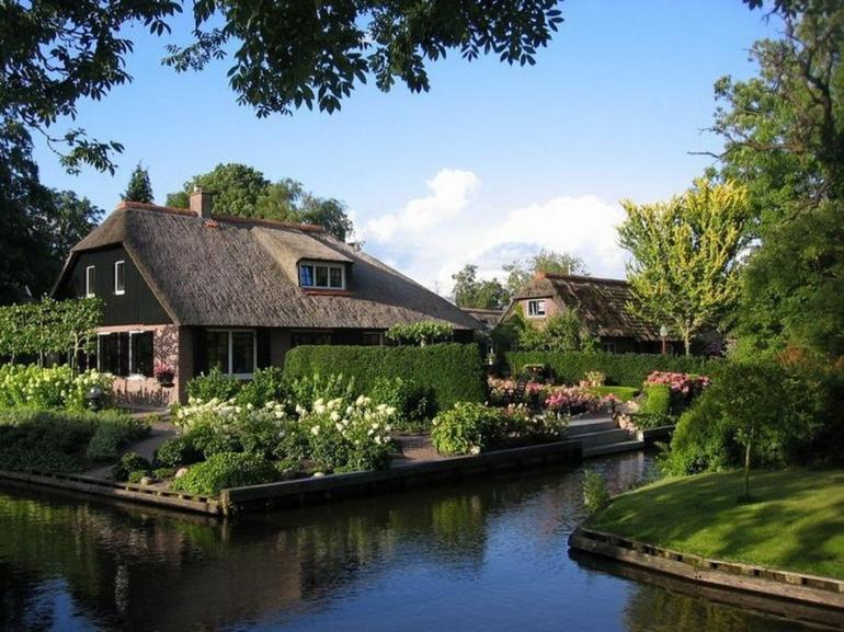 bu koyde araba yasak giethoorn magazin haber