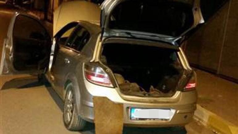 Diyarbakır Hanide bomba yüklü araç yakalandı