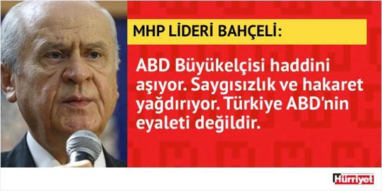 Amerikan Buyukelciligi Skandal Bahceli Tweeti Sonrasi Ozur Diledi Haber