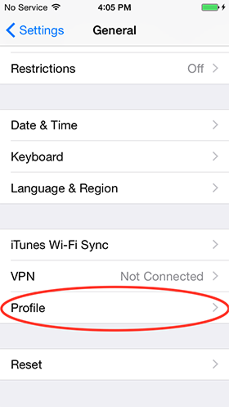 apple vpn kapatma