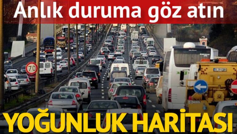 istanbul yol durumu istanbul da son dakika trafik durumu