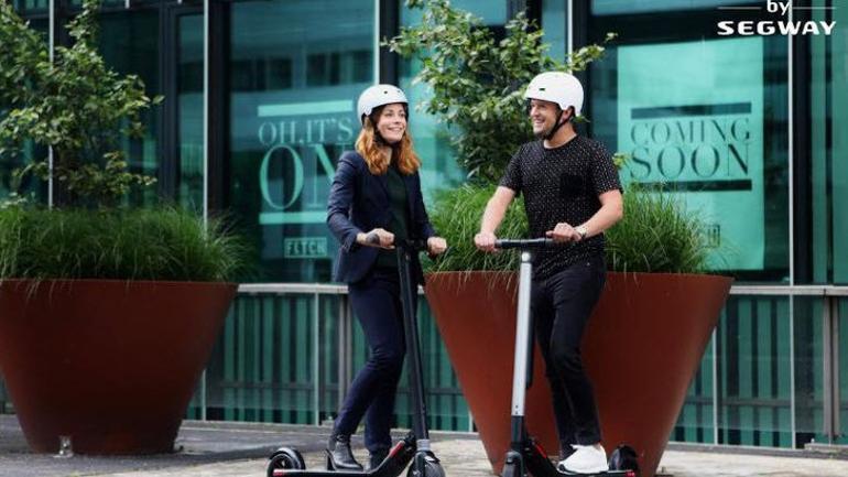 Segwayden yeni oyuncak: e-Scooter