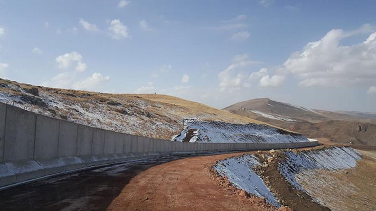 İran sınırında ilginç görüntü