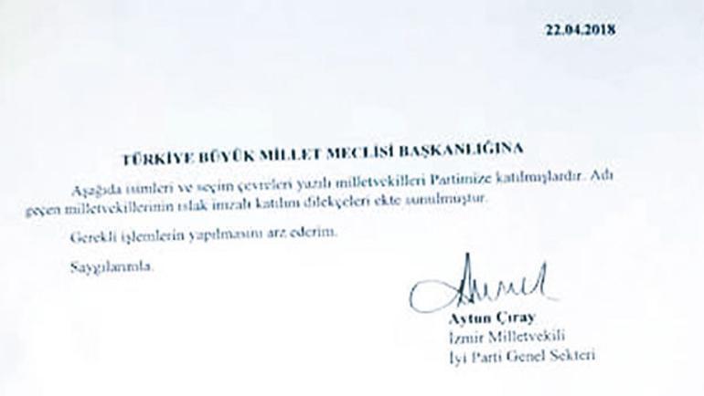 CHP’den İYİ Parti’ye 15 emanet vekil