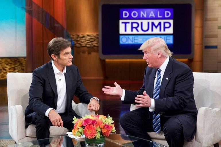 Türk doktor Mehmet Öz Trump'ın kurmayı oldu!