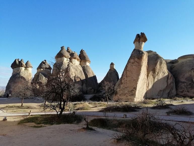 Kapadokya'da kış güneşi