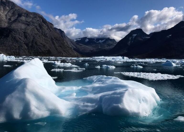 Grönland'daki bir buzul 15 yılda 100 metre inceldi