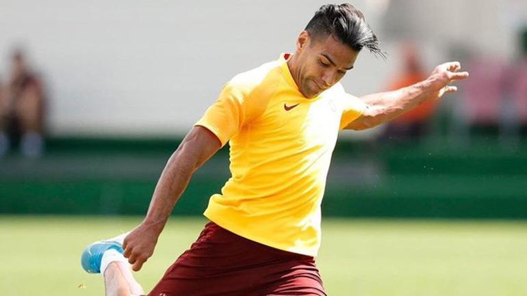 Galatasaray'ın golcüsü Falcao'nun metabolik yaşı 22 çıktı