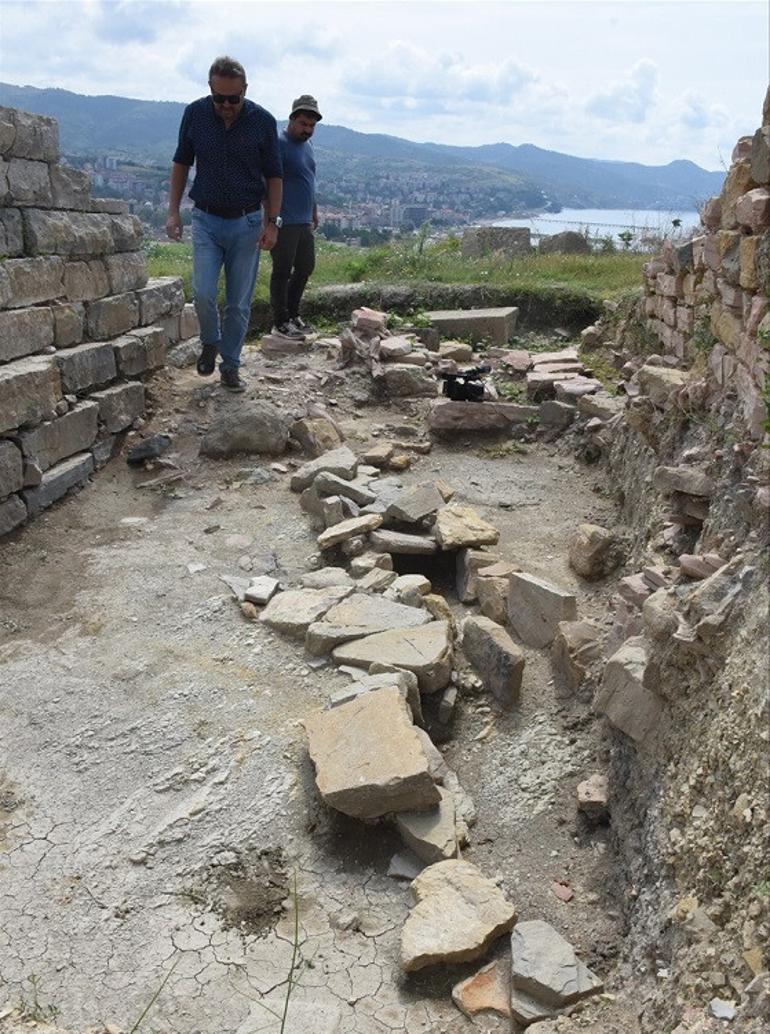 Tieion'daki 'demir ocağı' gün yüzüne çıkarılıyor