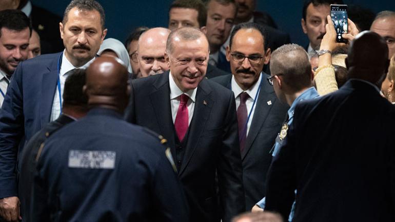 Cumhurbaşkanı Erdoğan BM kürsüsünde konuştu: "İsrail devletinin sınırları neresidir?"