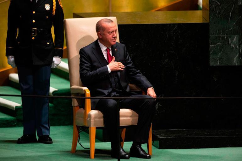 Cumhurbaşkanı Erdoğan BM kürsüsünde konuştu: "İsrail devletinin sınırları neresidir?"