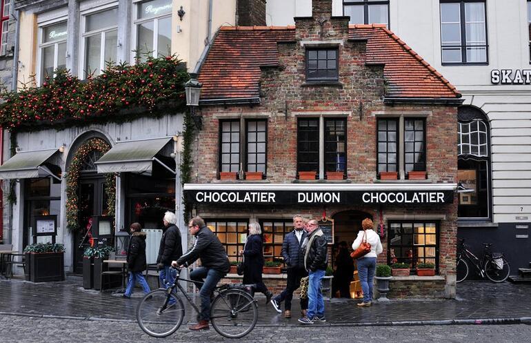 Çikolata kokan kanal şehri: Brugge