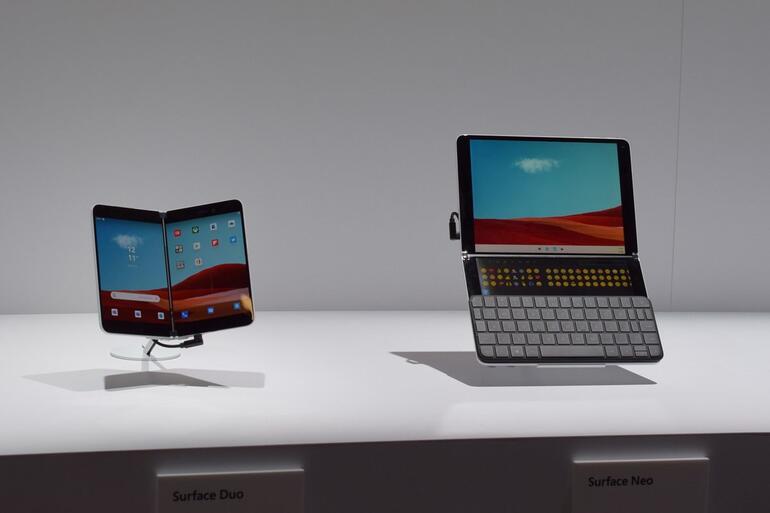 Microsoft Surface Neo: İki ekranlı tablet tanıtıldı