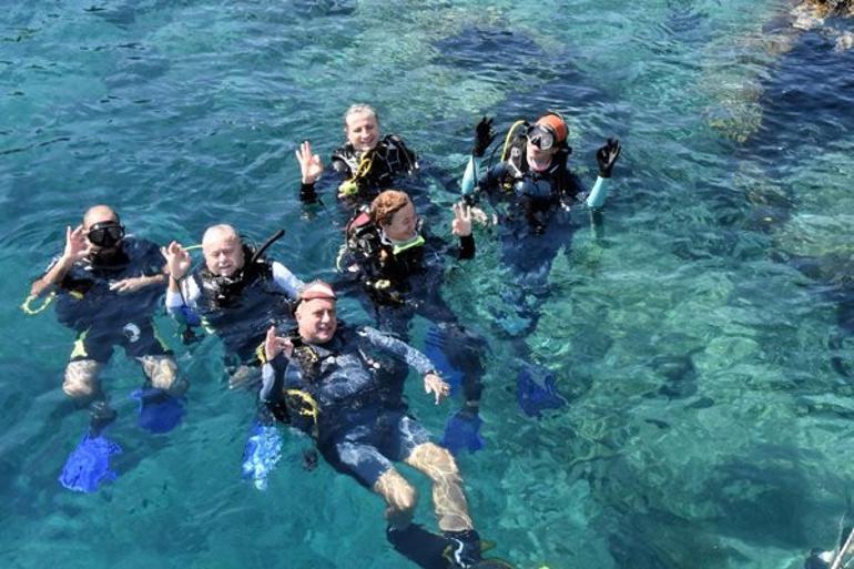 Tarih ve doğa cenneti Kekova'da dalış keyfi