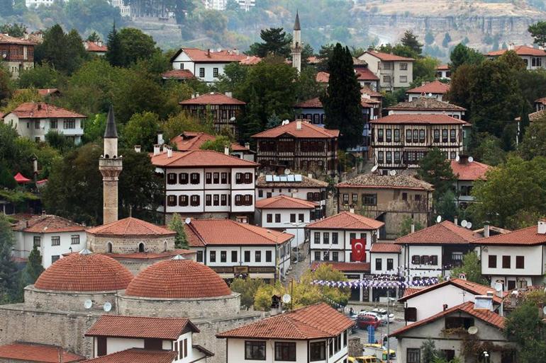 Safranbolu'da hafta sonu yoğunluğu