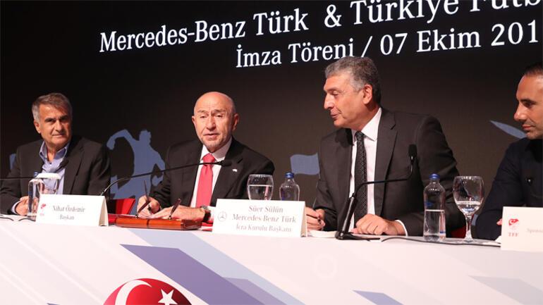 TFF ile Mercedes Benz Türk arasındaki ana sponsorluk sözleşmesi uzatıldı