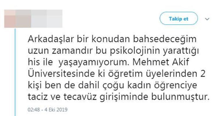 Üniversiteyi karıştıran taciz iddiası sonrası YÖK harekete geçti