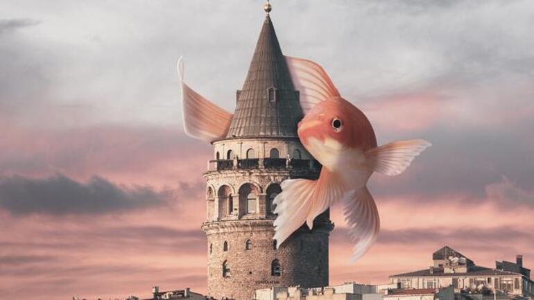 İstanbul'un simgelerini 'fantastik' tasarımlarla anlatıyor