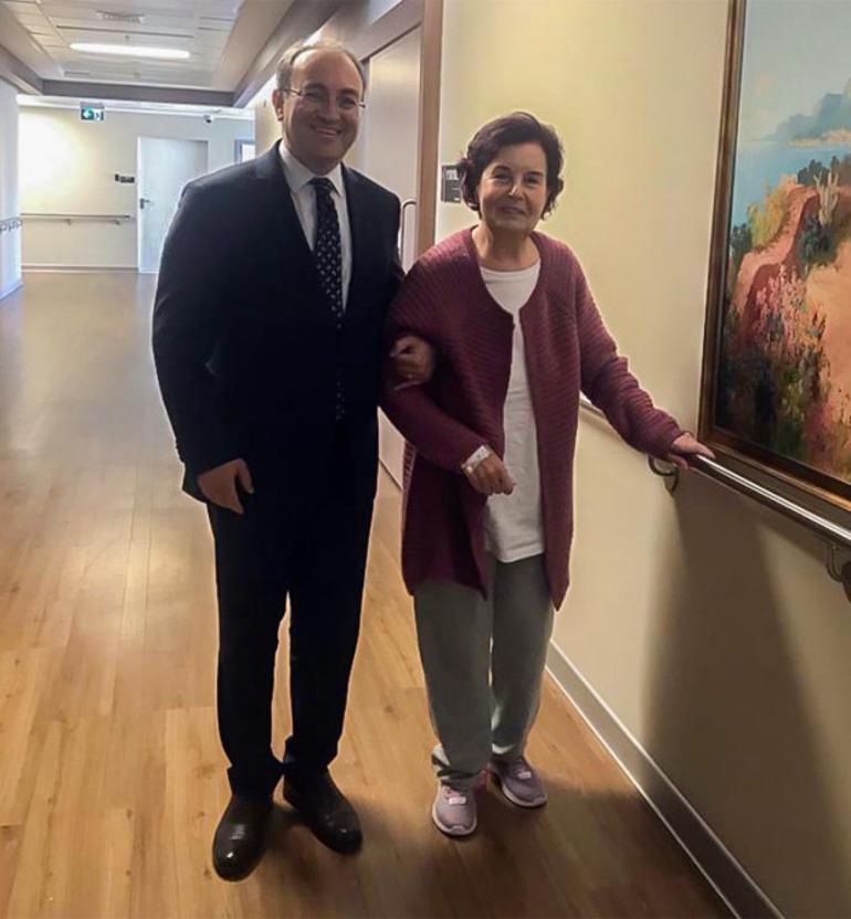 Fatma Girik taburcu edildi