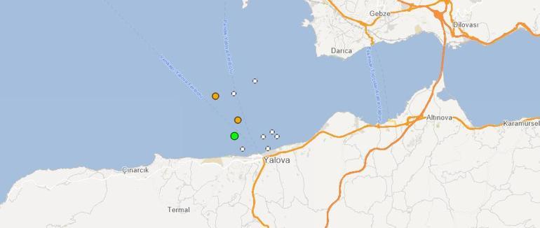 Son dakika Marmarada deprem... İstanbul da sallandı