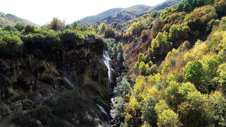 Dipsizgöl şelalesi doğaseverlerin uğrak yeri oldu