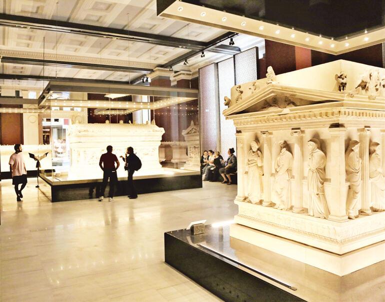 Arkeoloji müzesi çelik zırhla açıldı