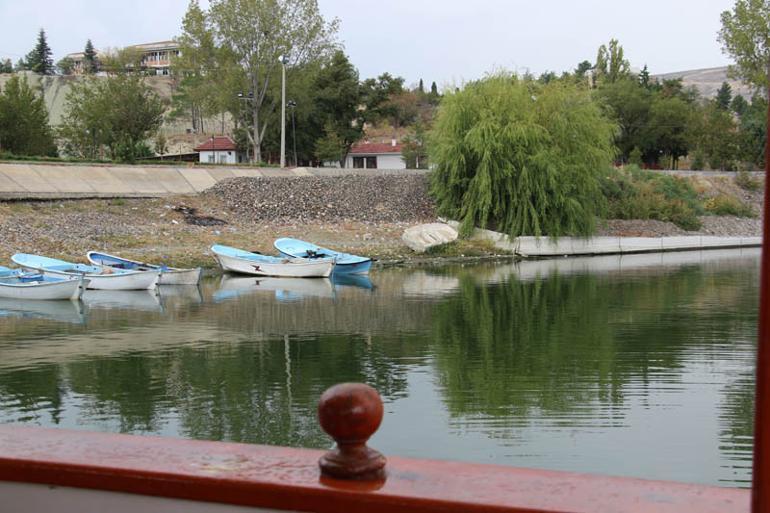 Ankara'nın saklı gölü havadan görüntülendi