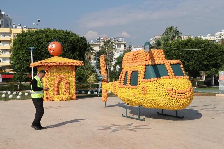 Mersin'de Uluslararası Narenciye Festivali heyecanı başladı