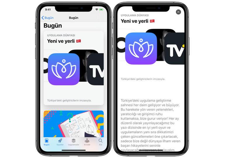 App Store’dan Türkiye için özel bölüm