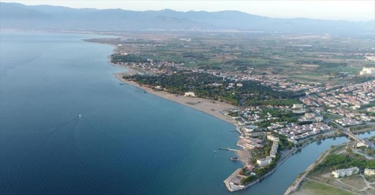 Edremit Körfezi'nin antik haritası çıkarılıyor