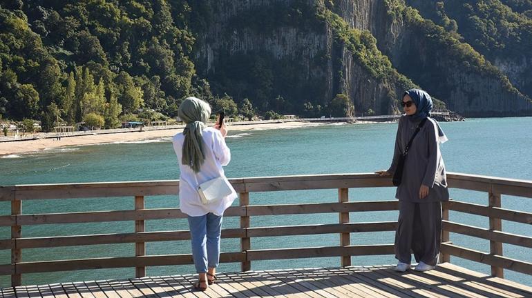 Bartın'da 80 milyon yıllık bir doğa harikası: Güzelcehisar Lav Sütunları