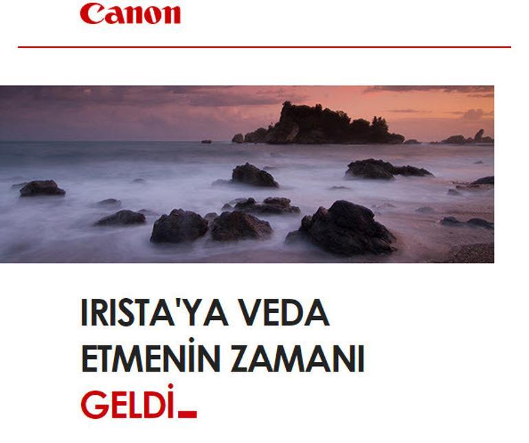 Canon, Irista servisinin fişini çekiyor