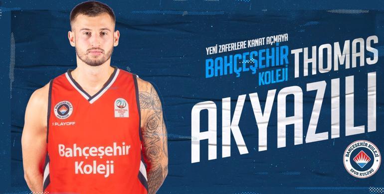 Bahçeşehir Koleji, Thomas Akyazılı'yı transfer etti