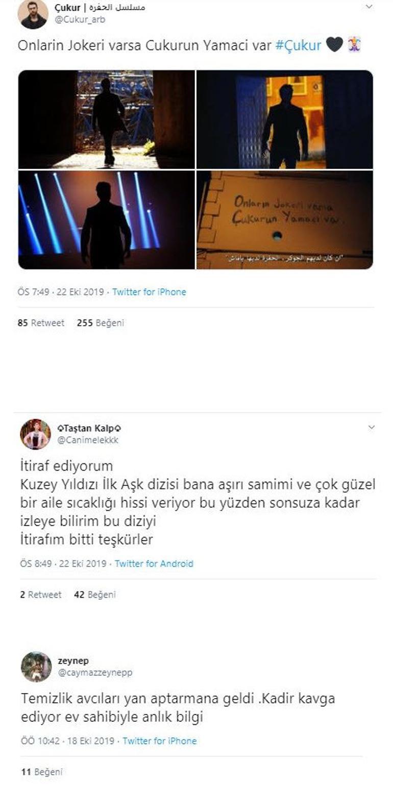 İzlenen TV programları Twitter’da da ses getiriyor