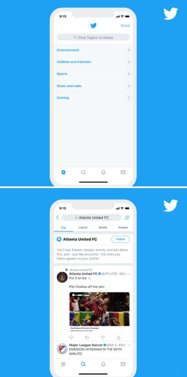 Twitter'a yeni özellik: Konu başlıklarına ulaşmak artık daha kolay