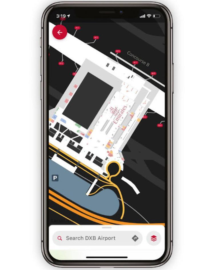Emirates, Havalimanı Haritaları uygulamasını hayata geçirdi